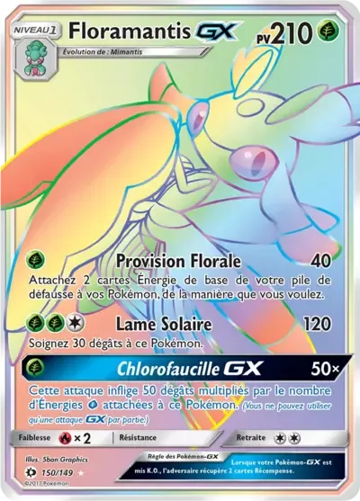 Floramantis GX - Soleil et Lune - 150/149