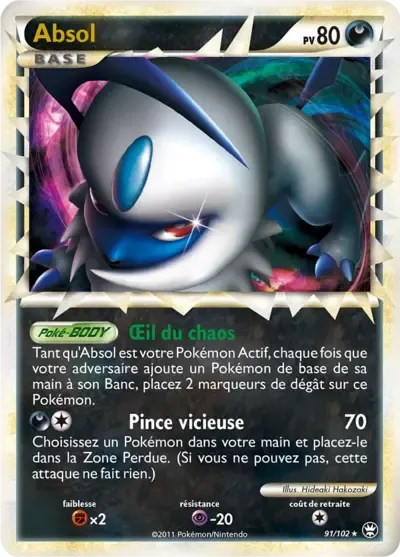 Absol - Triomphe - 091/102