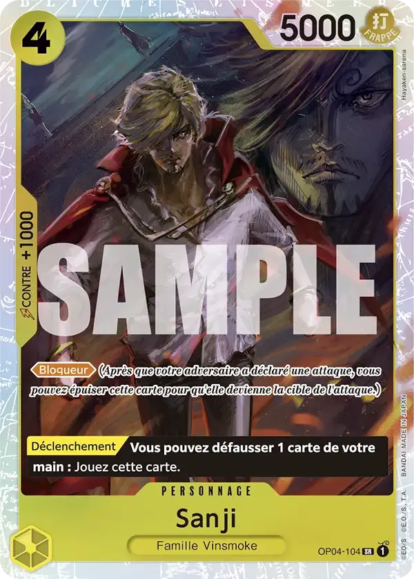 Sanji - The Best - OP04-104/319