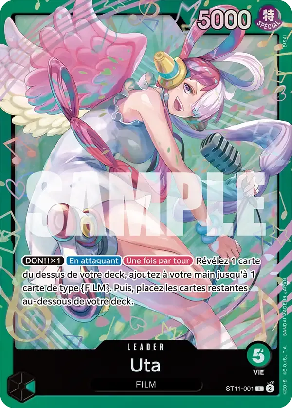 Uta - Starter Deck: Vert Uta - ST11-001/015