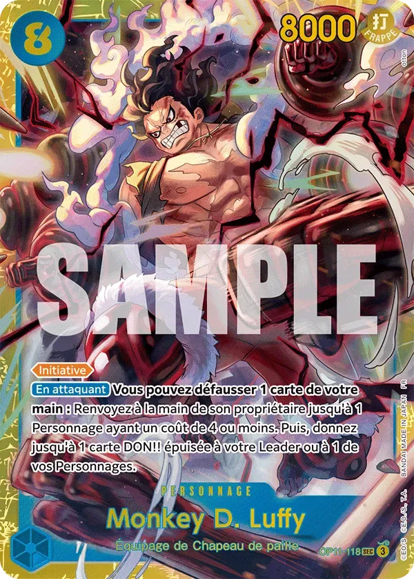 Monkey D. Luffy - Des Poings Vifs comme l'Éclair - 118/156