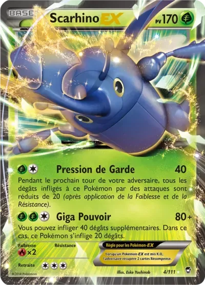 Scarhino EX - Poings Furieux - 004/111