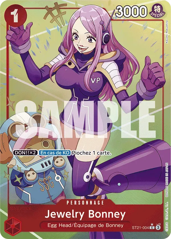 Jewelry Bonney - Starter Deck: Violet EX Gear 5 - 004/015