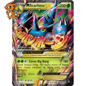 Méga-Scarhino EX - Poings Furieux - 005/111