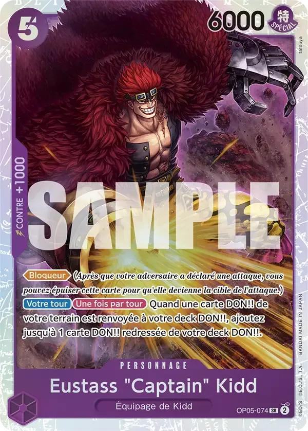 Eustass"Captain"Kid - The Best - OP05-074/319