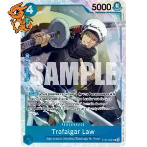 Trafalgar Law - Starter Deck: Bleu Donquixote Doflamingo - 002/015