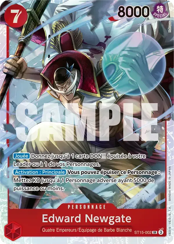 Edward.Newgate - Starter Deck: Rouge Edward.Newgate - 002/015