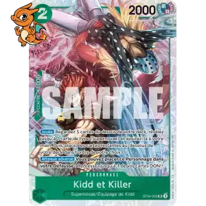 Kidd & Killer - Starter Deck: Vert Jewelry Bonney - 002/015