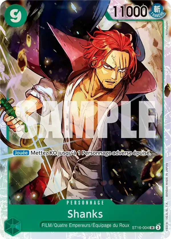 Shanks - Starter Deck: Vert Uta - 004/015