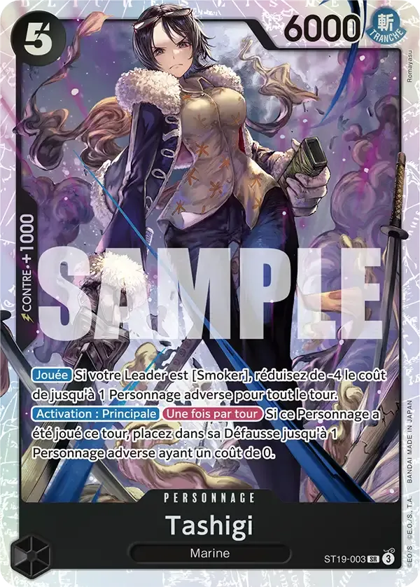 Tashigi - Starter Deck: Noir Smoker - 003/015