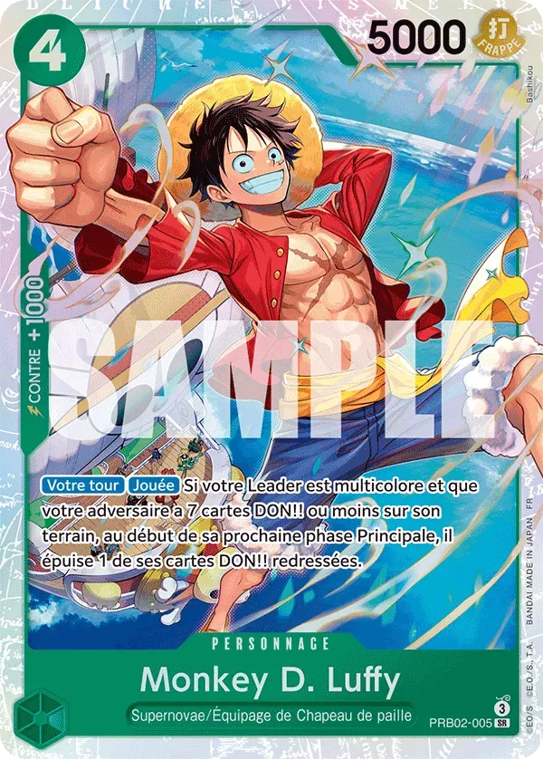 Monkey D. Luffy - The Best Vol.2 - 005/316