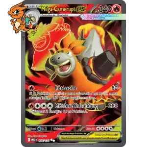 Mega Camérupt ex - Mega Evolution - 156/132