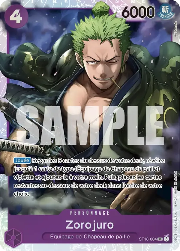 Zorojuro - Starter Deck: Violet Monkey.D.Luffy - 004/015