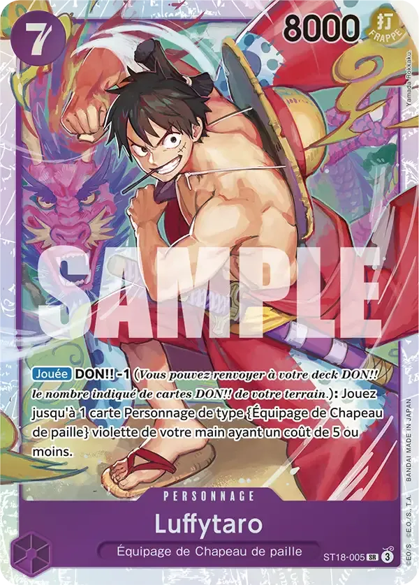 Luffytaro - Starter Deck: Violet Monkey.D.Luffy - 005/015