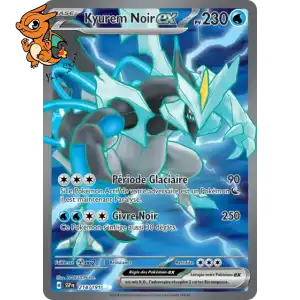 Kyurem Noir ex - Étincelles Déferlantes - 218/191