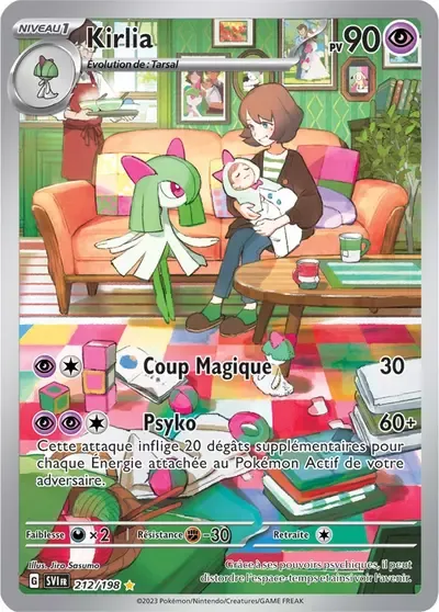 Kirlia - Écarlate et Violet - 212/198
