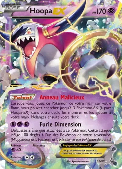 Hoopa EX - Origines Antiques - 036/098