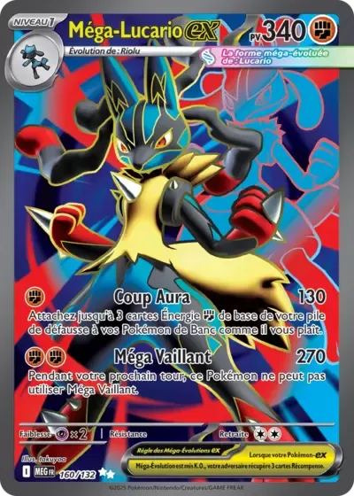 Mega Lucario ex - Mega Evolution - 160/132