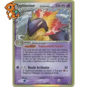Typhlosion δ Espèces Delta - Île des Dragons - 012/101