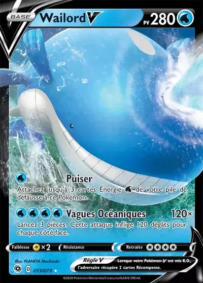 Wailord V - La voie du Maître - 013/073