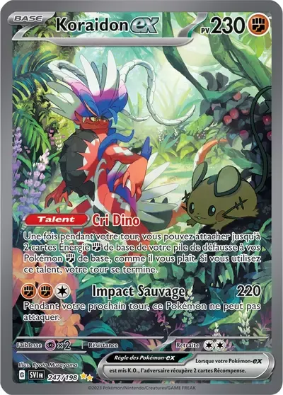 Koraidon ex - Écarlate et Violet - 247/198