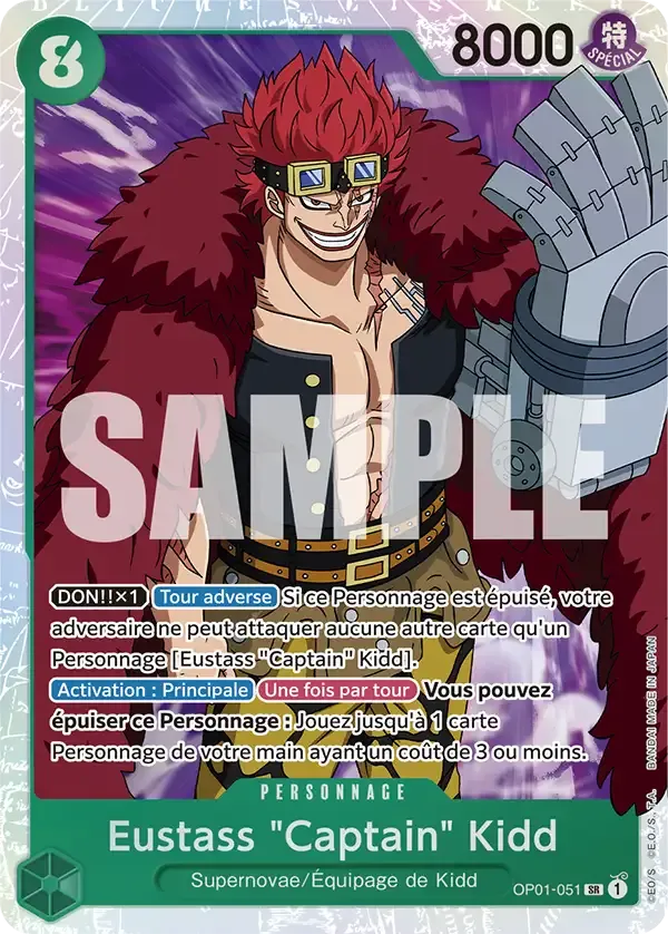 Eustass"Captain"Kid - The Best - OP01-033/319