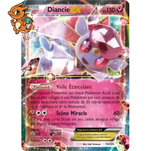 Diancie EX - Impact des Destins - 072/124