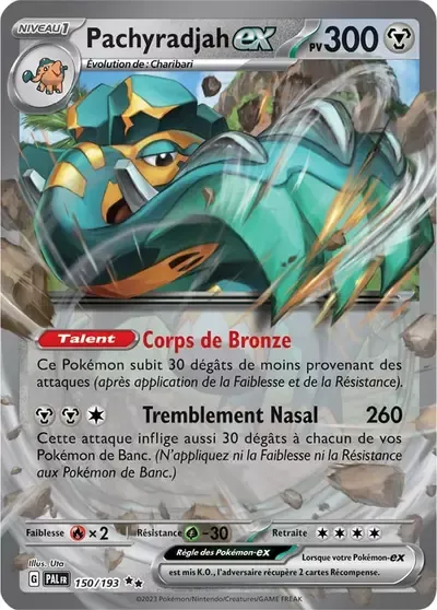 Pachyradjah ex - Évolutions à Paldéa - 150/193