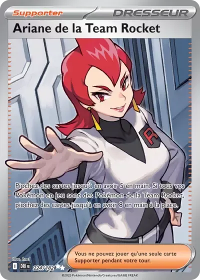 Ariane de la Team Rocket - Rivalités Destinées - 224/182