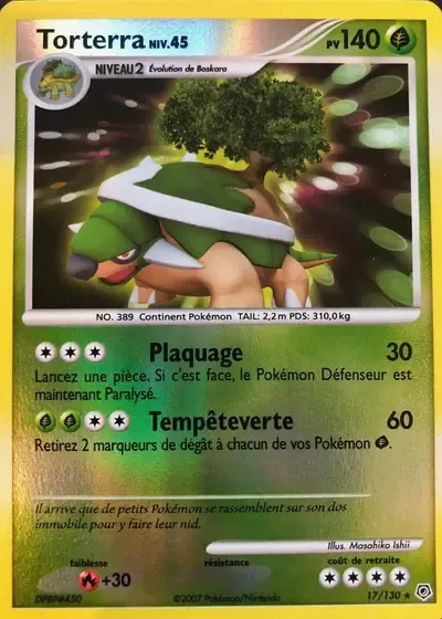 Torterra Lv.45 - Diamond & Pearl - 017