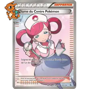 Dame du Centre Pokémon - Étincelles - 105/106