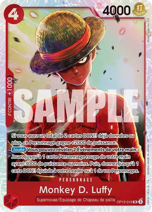 Monkey D. Luffy - L'Héritage du Maître - 015/155
