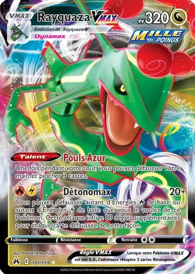 Rayquaza VMAX - Zénith Suprême - 101/159