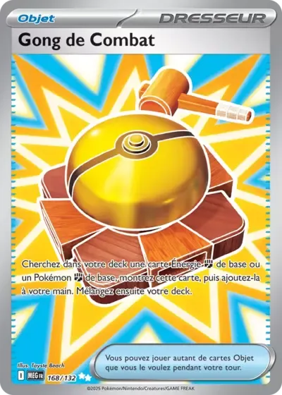 Gong de Combat - Mega Evolution - 168/132