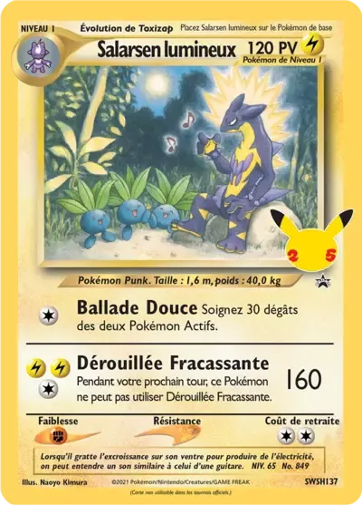 Light Toxtricity - Promos Épée & Bouclier - 137