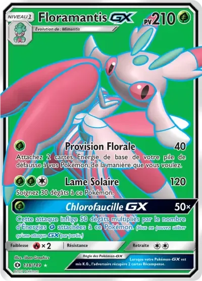 Floramantis GX - Soleil et Lune - 138/149