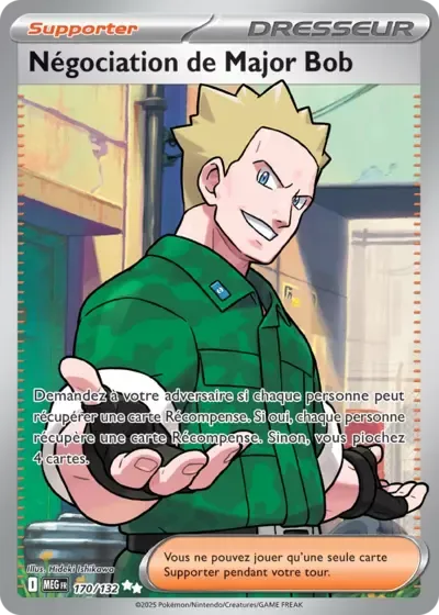 Négociation de Major Bob - Mega Evolution - 170/132