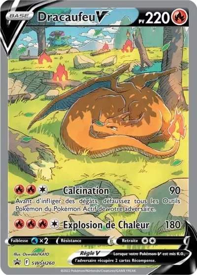 Dracaufeu V - Promos Épée & Bouclier - 260