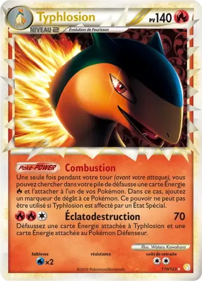Typhlosion - HeartGold & SoulSilver - 110/123