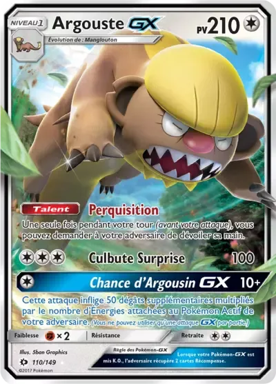 Argouste GX - Soleil et Lune - 110/149
