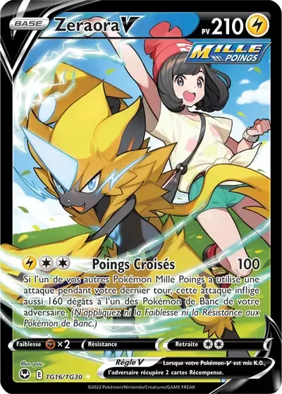 Zeraora V - Tempête Argentée - TG16/195