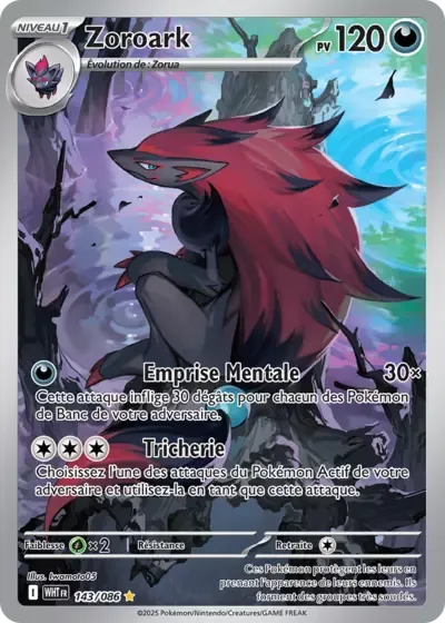 Zoroark - Flamme Blanche - 143/086
