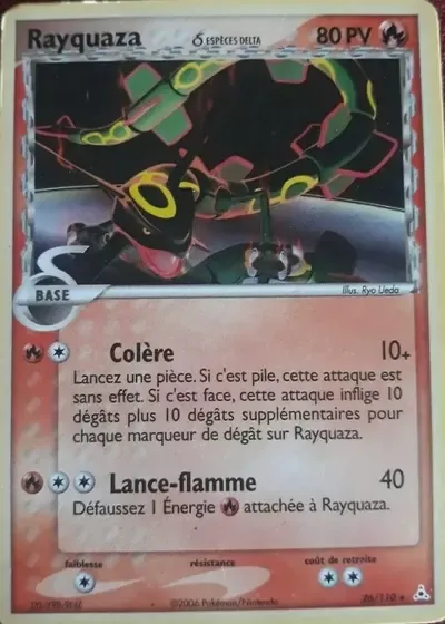 Rayquaza δ Delta Species - Fantômes Holon - 026/110