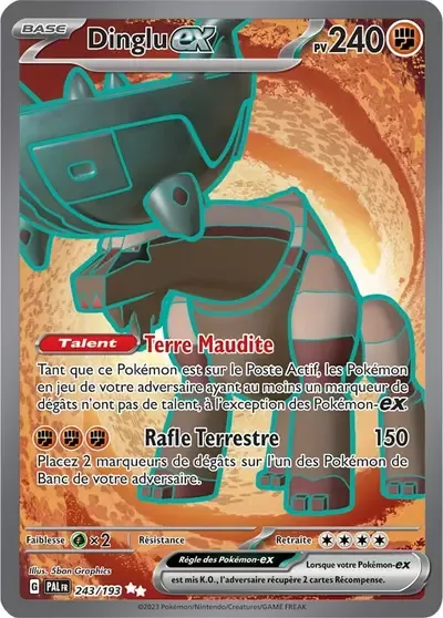 Dinglu ex - Évolutions à Paldéa - 243/193