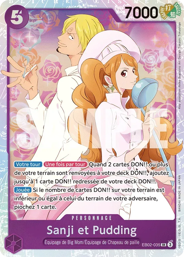 Sanji & Pudding - Anime 25th Collection - 035/105