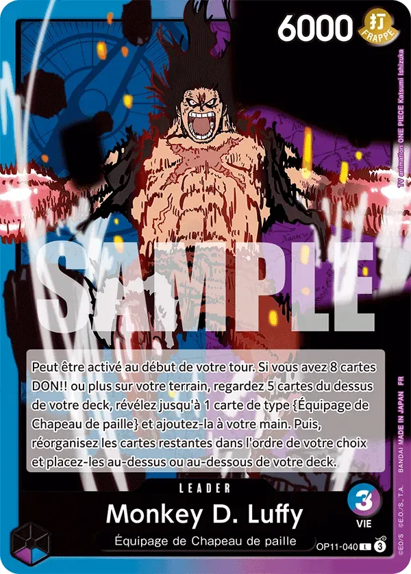 Monkey D. Luffy - Des Poings Vifs comme l'Éclair - 040/156