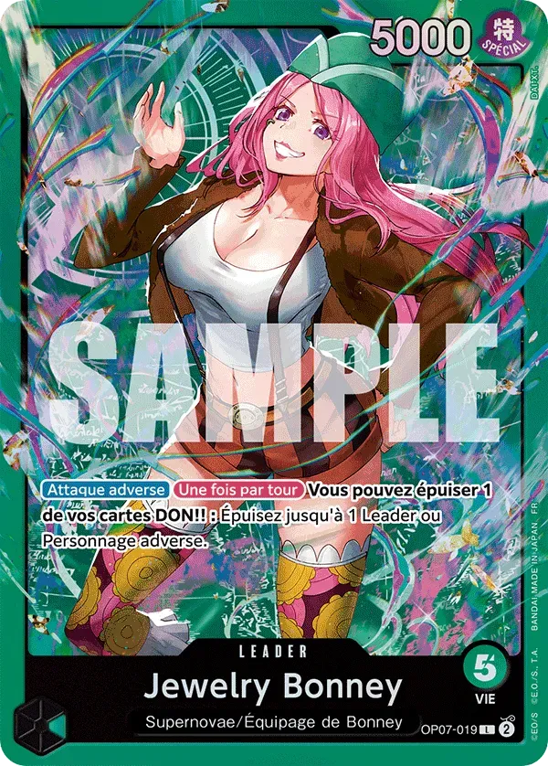 Jewelry Bonney - Starter Deck: Vert Jewelry Bonney - OP07-019/015
