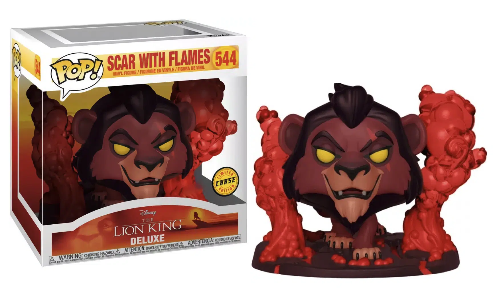 POP Deluxe N° 544 - Scar avec flammes version Chase