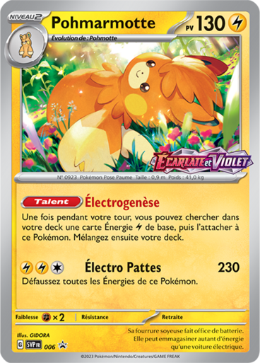 Pohmarmotte - Promos Écarlate a Violet - 006