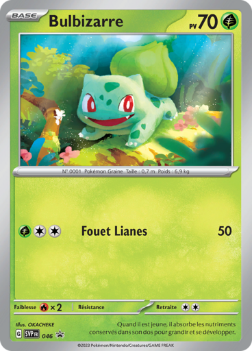Bulbizarre - Promos Écarlate a Violet - 046